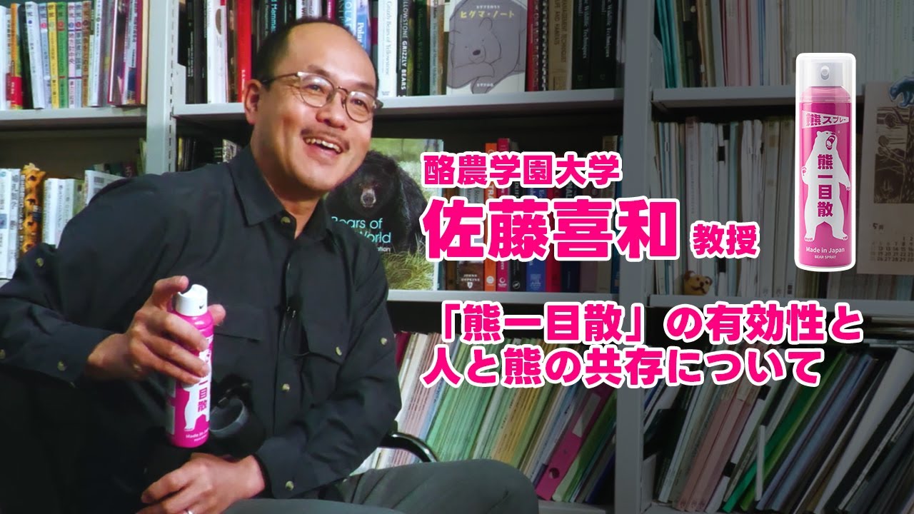 酪農学園大学・佐藤喜和教授が語る、熊一目散の有効性と人と熊の共存について