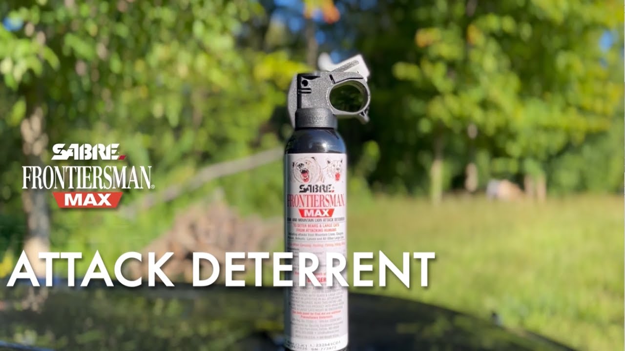 SABRE Frontiersman MAX | The Only Bear & Mountain Lion Spray