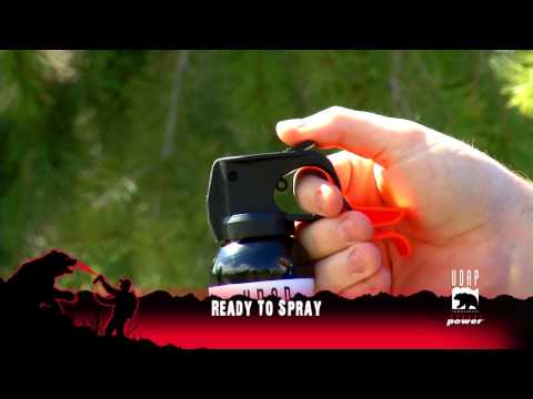 UDAP Bear Spray Tips - Inert Spray & The Safety Clip