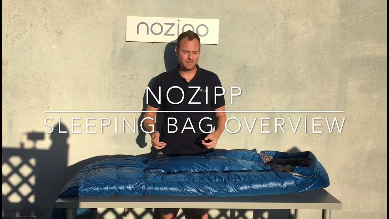 NoZipp Sleeping Bag +15°F Informational Video