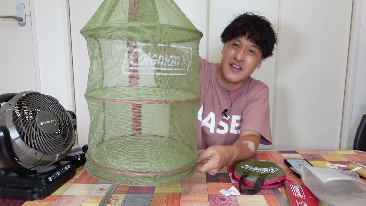 食器乾燥コールマン ハンギングドライネット2【キャンプ】