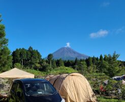 富士山こどもの国　オートキャンプ場　２０２２年７月