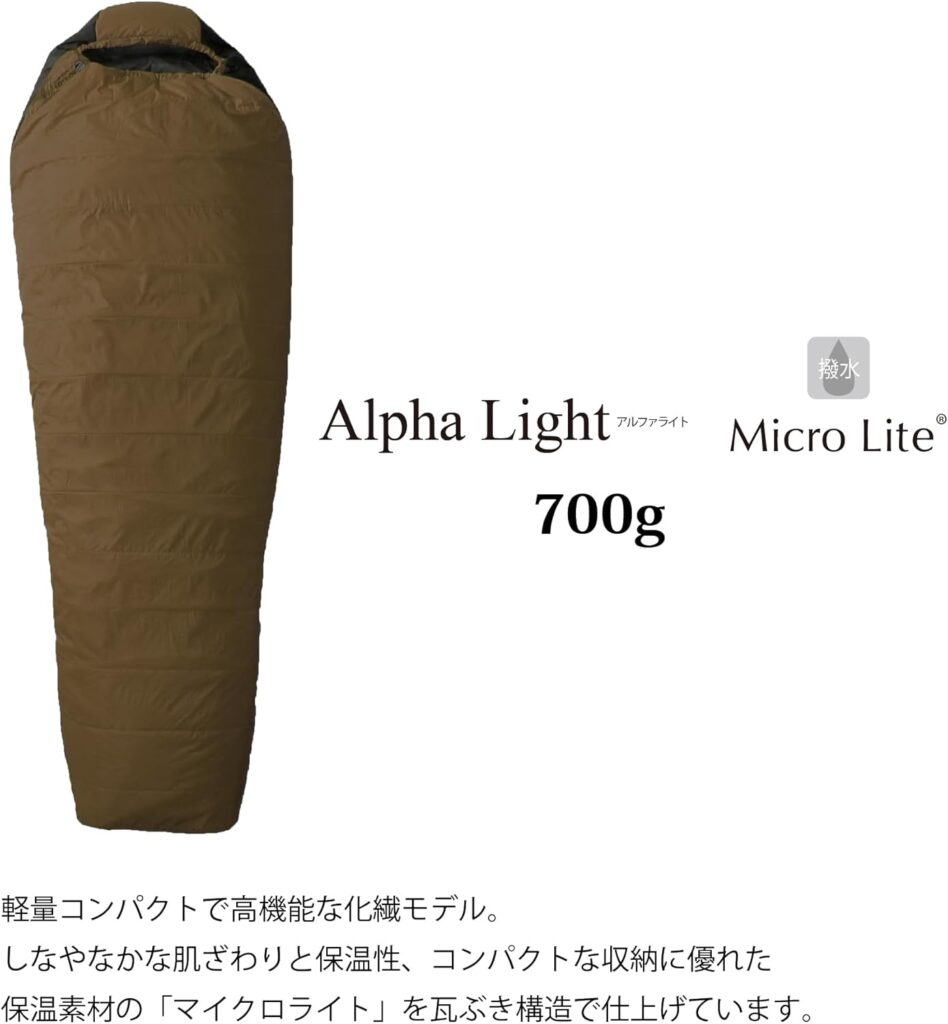 一言でいうとどんな寝袋？（ポジション・コンセプト）