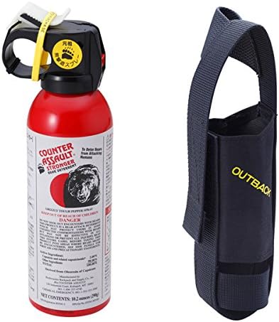 【2025年】クマ撃退スプレー『カウンターアソールトCA230/CA290』の実力は?特徴・使い方・注意点・ホルスターを徹底解説!(動画付き) 5 軽量設計と着脱ホルスター