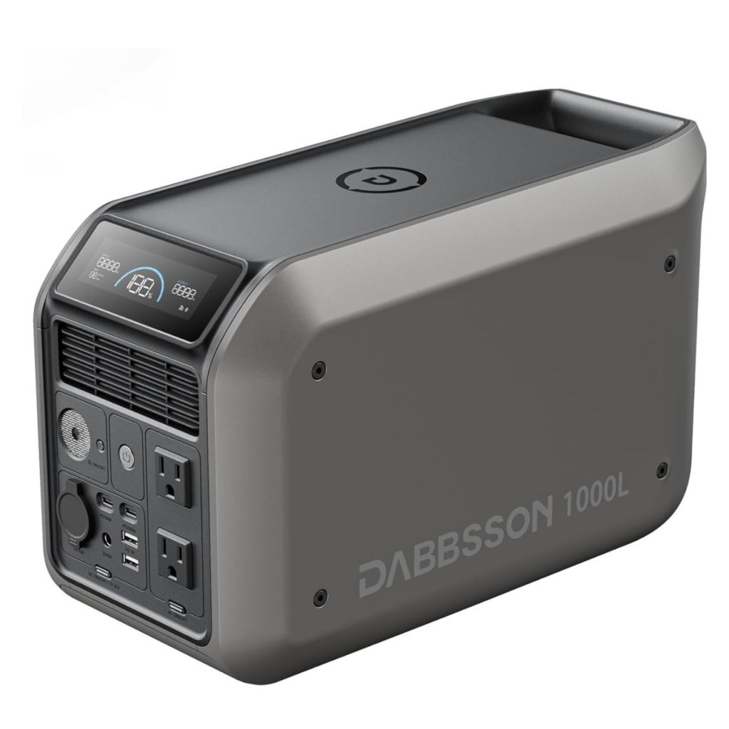 半固体電池ポータブル電源おすすめ5選【2026年最新】リン酸鉄・三元系との違いも徹底解説 23 Dabbsson 1000L 半固体電池ポータブル電源おすすめ5選【2026年最新】リン酸鉄・三元系との違いも徹底解説
