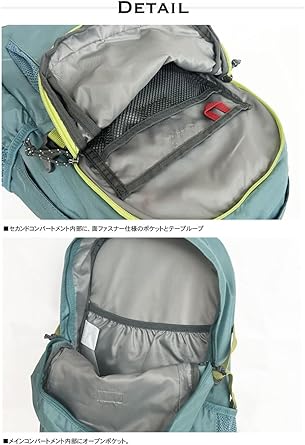 【完全ガイド】コロンビア キャッスルロックII 15L/20L/25Lの違いと選び方|解説レビュー 59 PCスリーブの有無|クッション付きの専用スペースはない