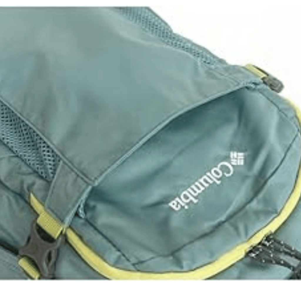 【完全ガイド】コロンビア キャッスルロックII 15L/20L/25Lの違いと選び方|解説レビュー 13 キャッスルロックII の20L&25Lには、フロントにオープンポケットが付いています