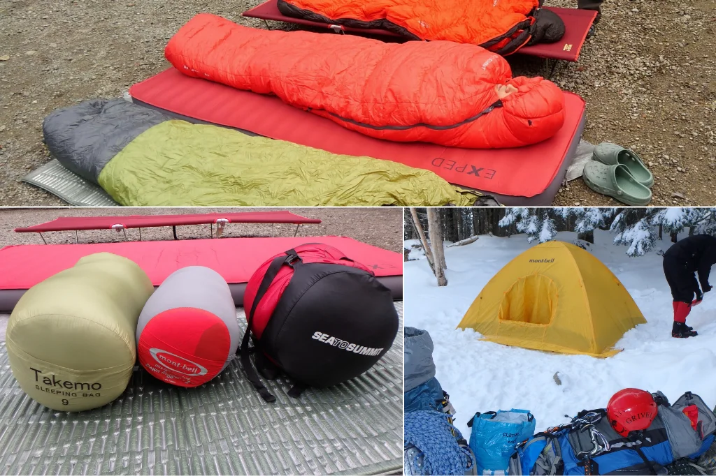 leepingbag yukiyama02 【2026冬用寝袋】おすすめコスパ最強シュラフをご紹介！登山・キャンプ用でモンベル・イスカ・ナンガ・タケモの体験談＆スペック比較