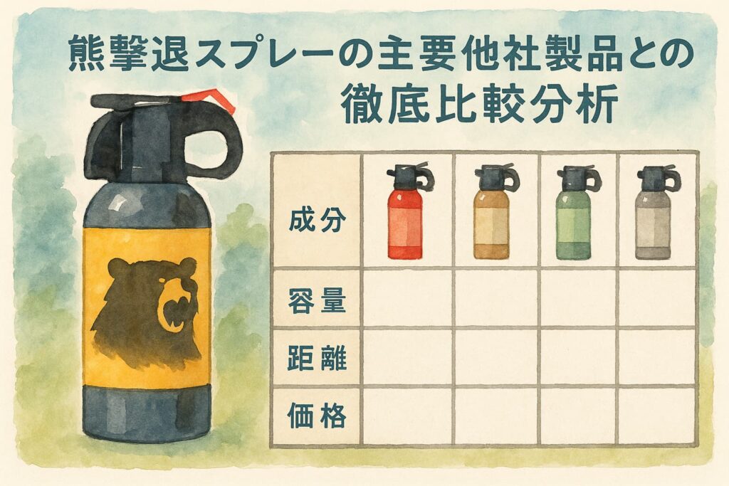 主要他社製品との徹底比較分析 - 最強の一本はどれ？