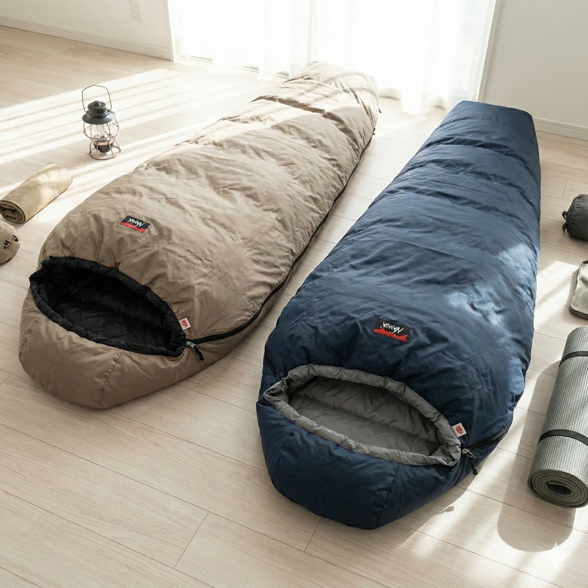 ナンガ×3ten別注シュラフ450/600/800DX】違いと選び方｜温度・重さ