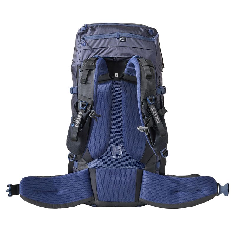 【完全ガイド】ミレー サースフェーNX 50+ / 60+ / 75+ 徹底比較! 最適なモデルを見つけるための徹底解説 4 ミレー サースフェー NX 50Lの背面構造