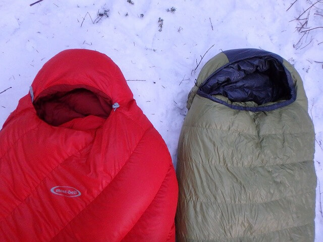 冬用寝袋(シュラフ)の徹底解剖！国内3大メーカー＋タケモの比較